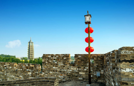 中国南京中华门古城墙