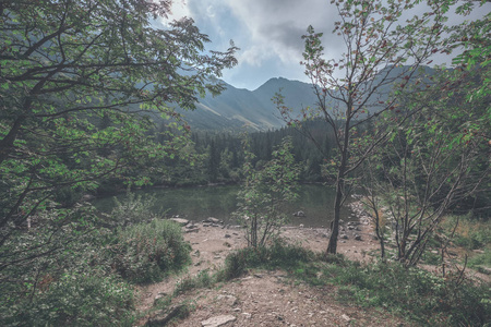 斯洛伐克塔特拉山徒步旅行