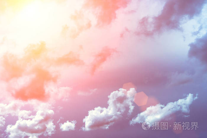 天空中有云背景的太阳照片 正版商用图片13h1ld 摄图新视界