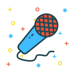 组成麦克风图片