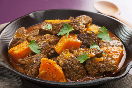 红薯炖牛肉 tagine照片