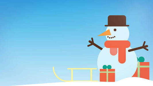 一个滑稽的雪人祝你圣诞快乐, 圣诞期间的理想之选