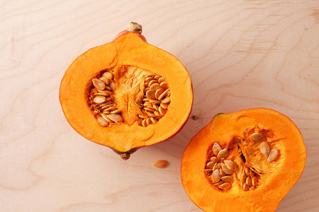 切南瓜种子图片