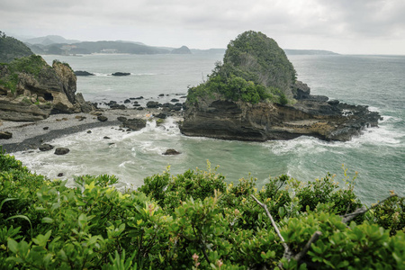 柳谷海洞的海景