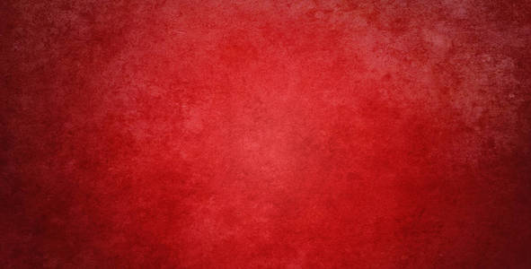 红色纹理背景。 黑暗的边缘
