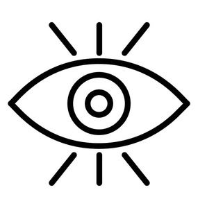 眼睛是监控图标的象征