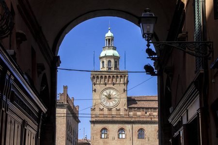 Accursio or Palazzo Comunale, a palace located in Piazza Maggior