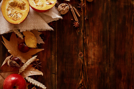  autumn leaves with other fruits, berries amp