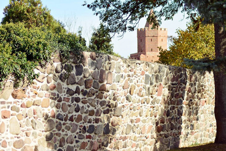 防御堡垒墙的碎片
