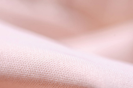 桃粉色布料纺织材料纹理宏