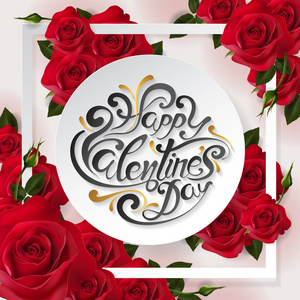 s day greeting card templates with realistic of beautiful rose a