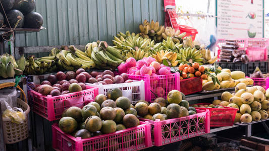 亚洲水果市场详情图片