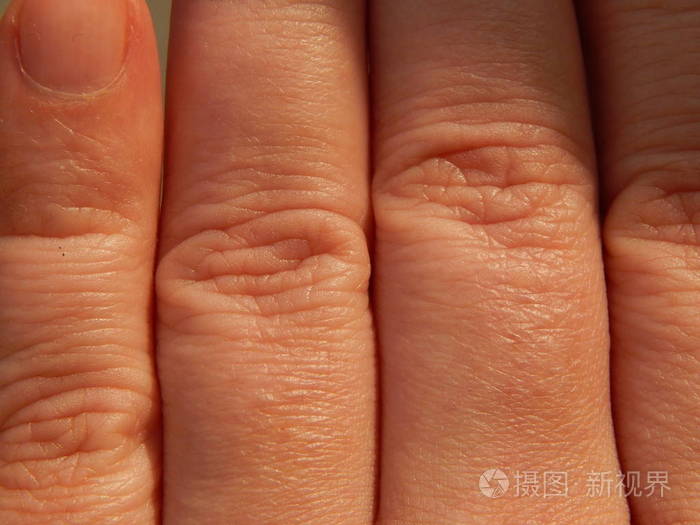 手指人体各部位的皮肤纹理