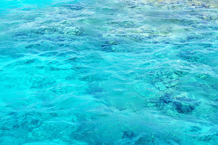 蓝色的海水纹理从海洋作为良好的背景