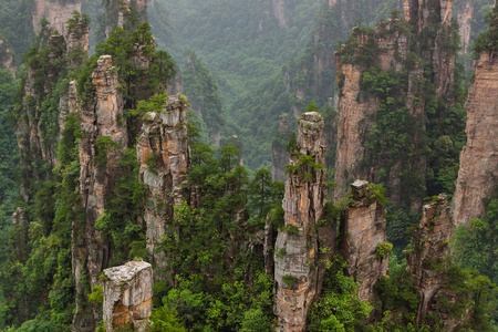 天子神通山自然公园武元中国旅游背景