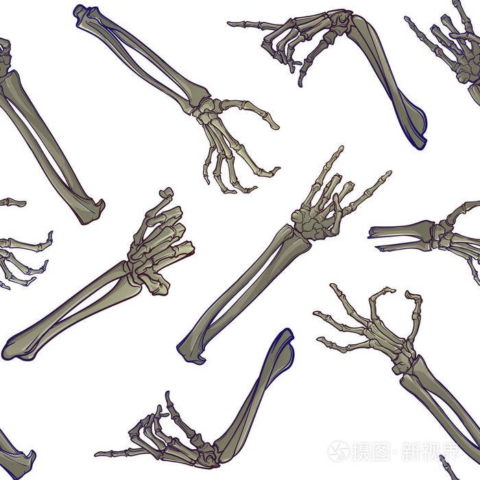 元素的混沌分布插画-正版商用图片13le7y-摄图新视界