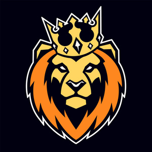 狮子头标志图片