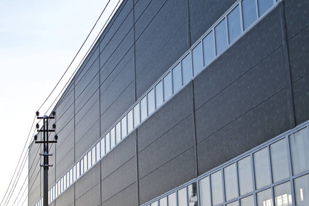 工业建筑墙体设计要素照片