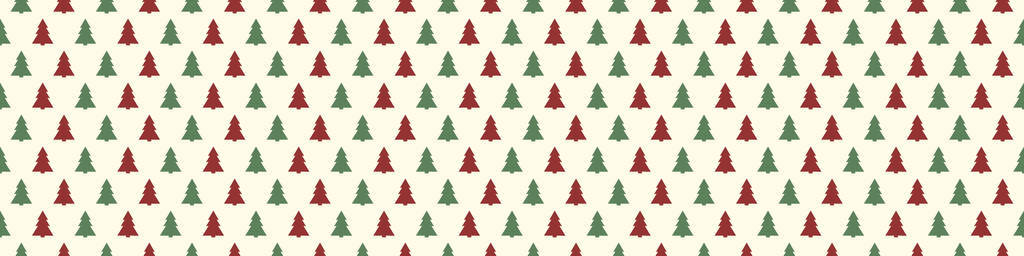 圣诞树包装纸的设计。 矢量。