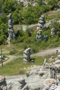马其顿共和国克拉托沃镇附近的库克利卡的石头娃娃