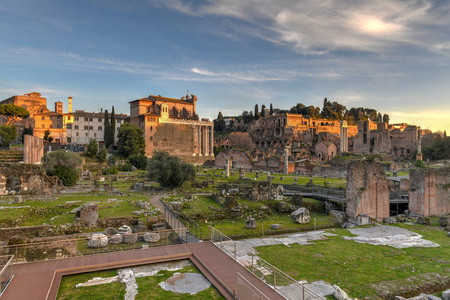 s Roman Forum in Rome, Italy