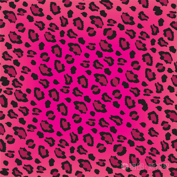 豹纹设计矢量背景