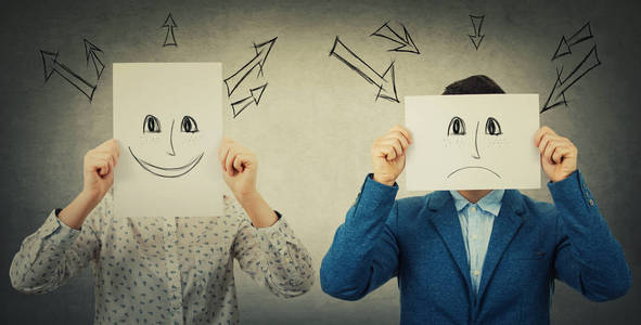 快乐和悲伤图片