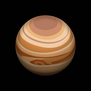 木星图标, 等距样式