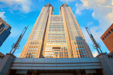 日本东京都政府大楼照片