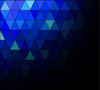 蓝色方格镶嵌背景创意设计模板