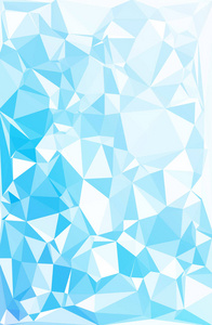 蓝色多边形镶嵌背景创意设计模板