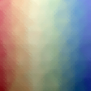 插图的蓝色和红色玻璃块方形背景数字生成。