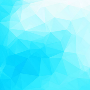 蓝色多边形镶嵌背景创意设计模板