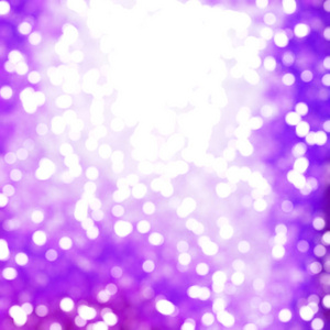 离焦独特的抽象紫色波克节日灯
