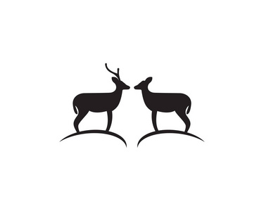 鹿的标志和符号.