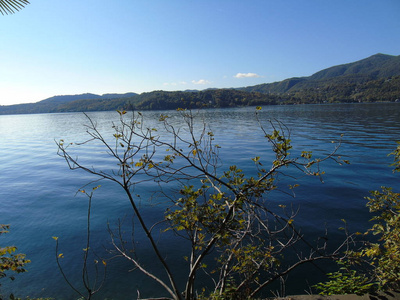 orta in autumn days and a caption of some old part of the countr