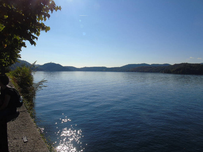 orta in autumn days and a caption of some old part of the countr