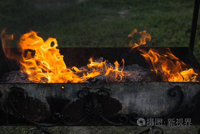 燃烧的火焰文件烧毁火灵之舞点燃纸张