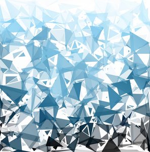 蓝折花镶嵌背景创意设计模板图片