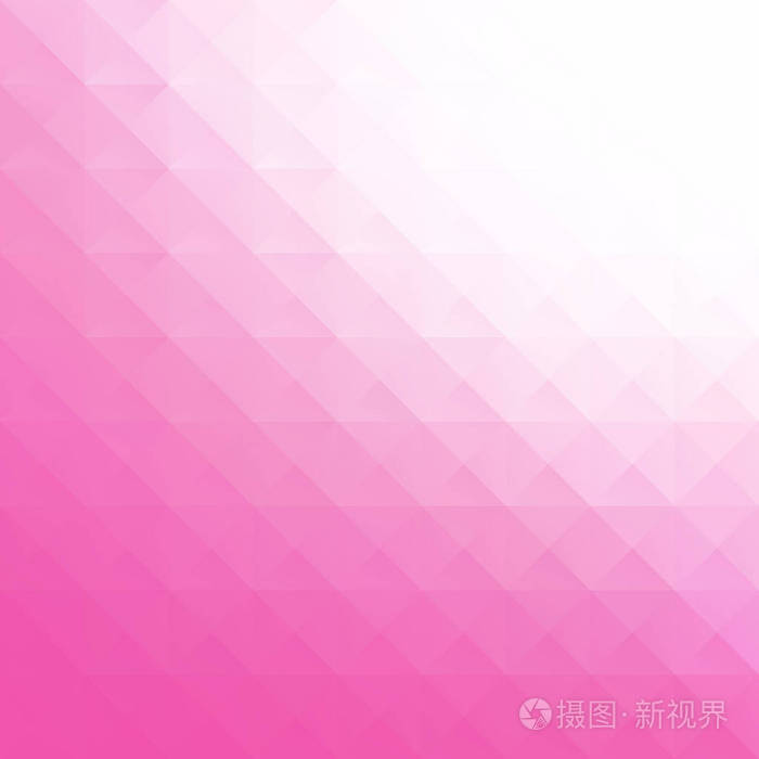 粉红网格马赛克背景，创意设计模板