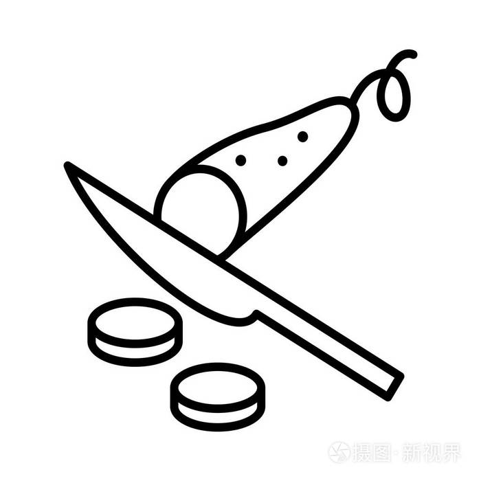 矢量图标. 烹饪概念插画-正版商用图片13p95v-摄图新视界