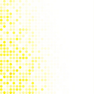 黄色随机点背景创意设计模板