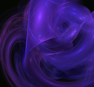 白色紫色模糊分形背景。 幻想分形纹理。 数字艺术。 三维渲染。 计算机生成的图像