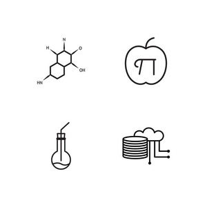 科学简单概述图标设置