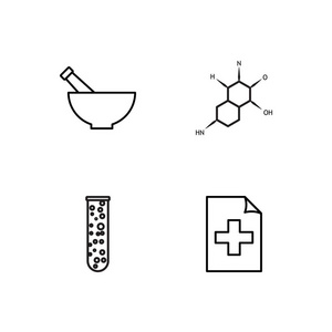 科学简单概述图标设置