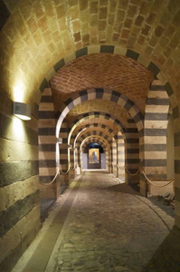 意大利奥维托大教堂的地下
