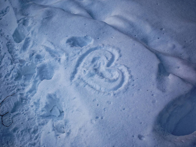 冬雪的心标志