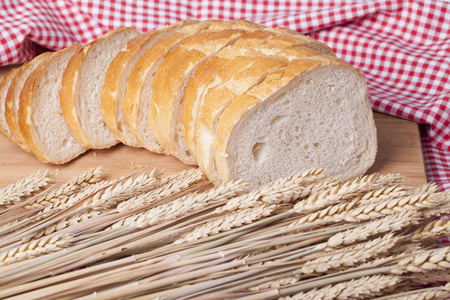 面包粉选择性聚焦和小场深图片