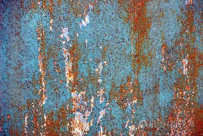 铁片的有色金属纹理