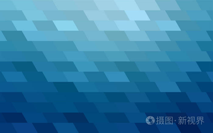 浅蓝色矢量多边形图,由矩形组成. 矩形图案为您的业务设计.